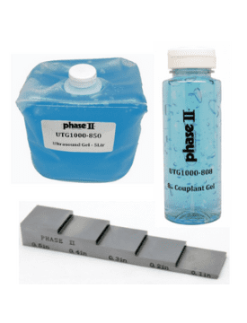 Ultrasonic thickness gauge gel, ultrasonic thickness gauge accessories, ultrasonic thickness gauge step blocks
